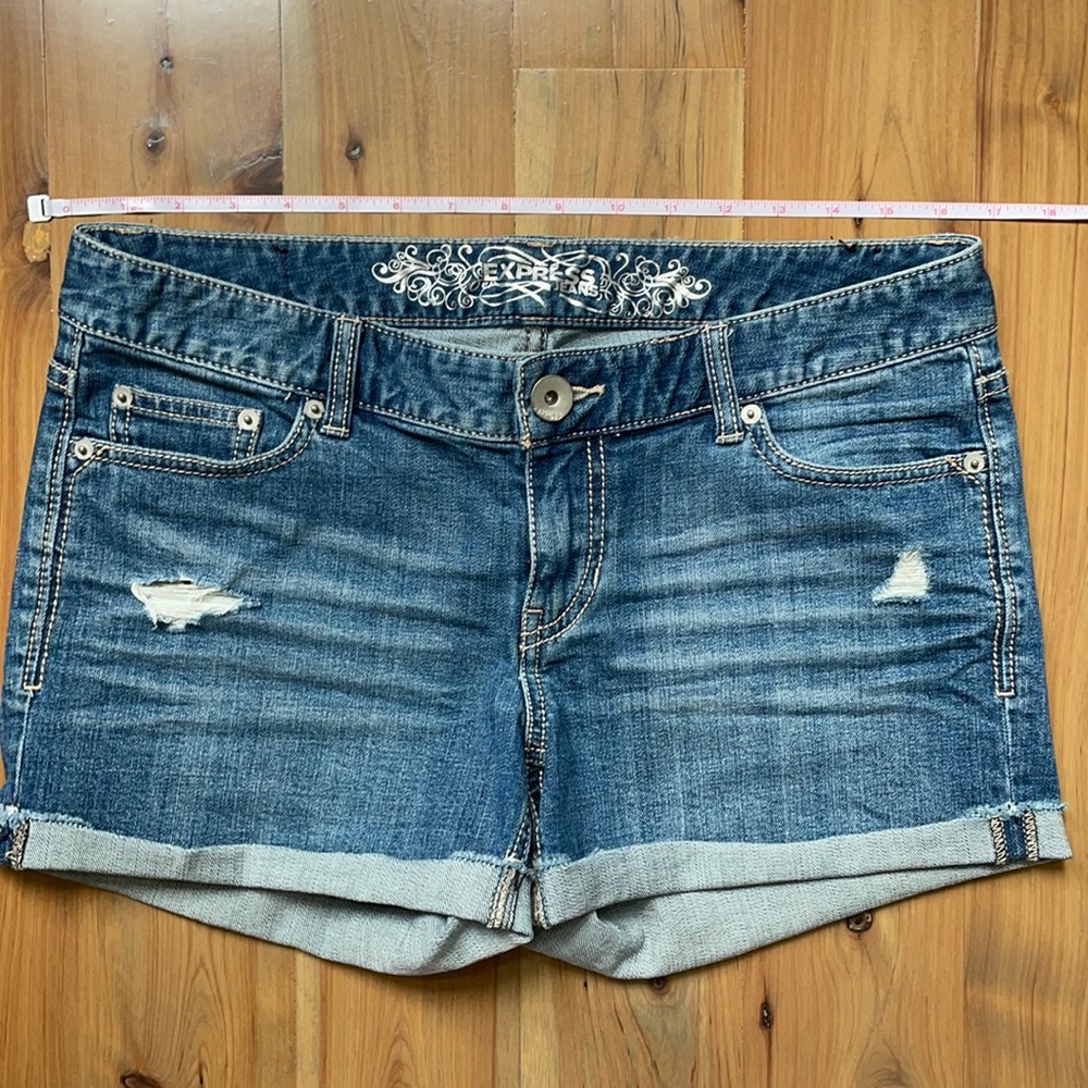 Express Denim Shorts